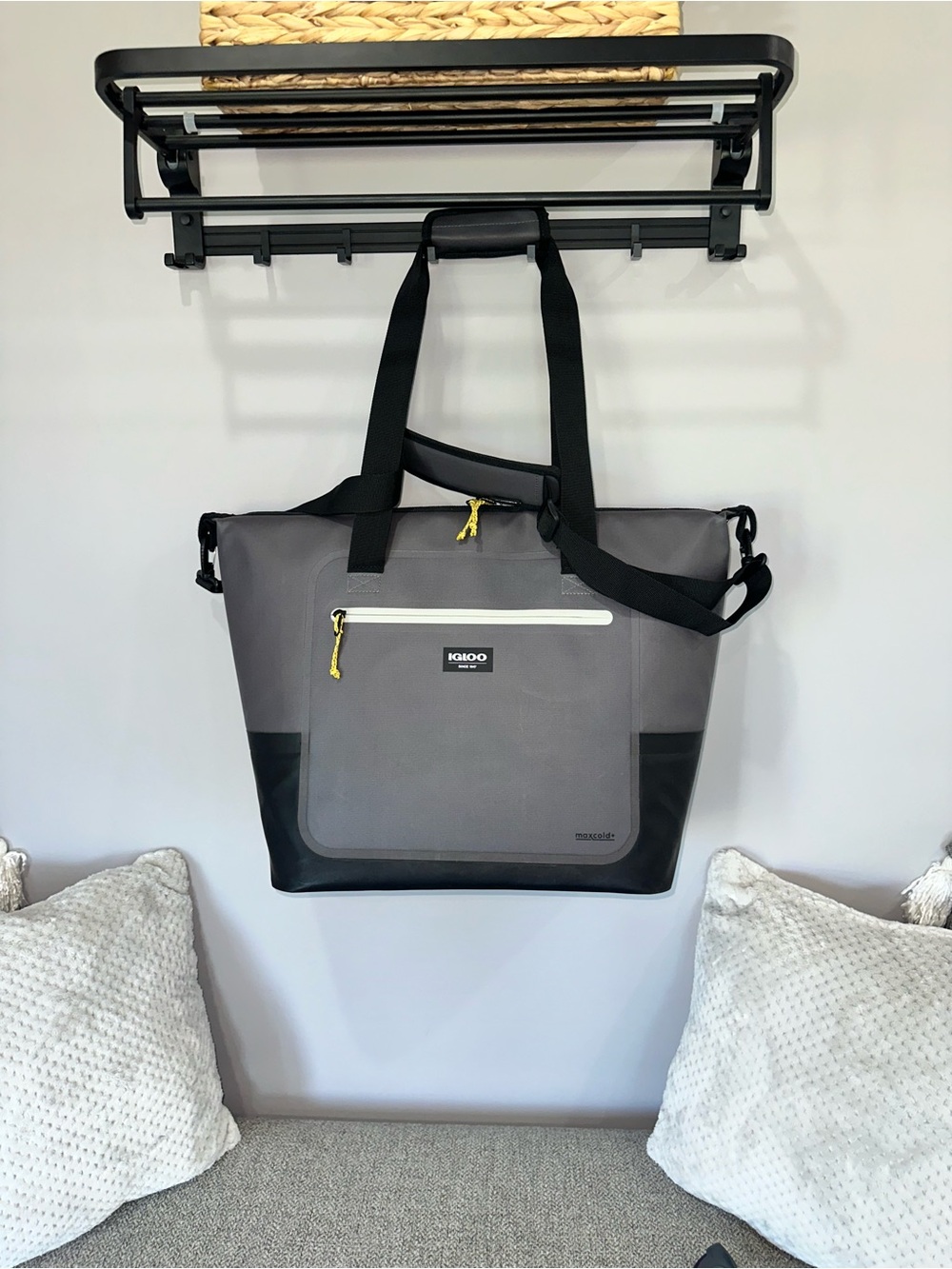 Igloo 28 Can Overland Tote Soft Sided Cooler, Gray
